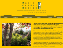 Tablet Screenshot of davidclarkedesign.com